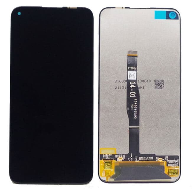 Дисплей для Huawei P40 Lite (JNY-LX1), Nova 5i, Nova 6 SE, Nova 7i, P20 Lite (2019) + тачскрин (черный), артикул 00104 — запчасть GSM28.RU