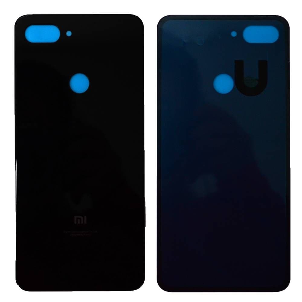 Задняя крышка для Xiaomi Mi 8 Lite (черный), артикул 01173 — запчасть GSM28.RU