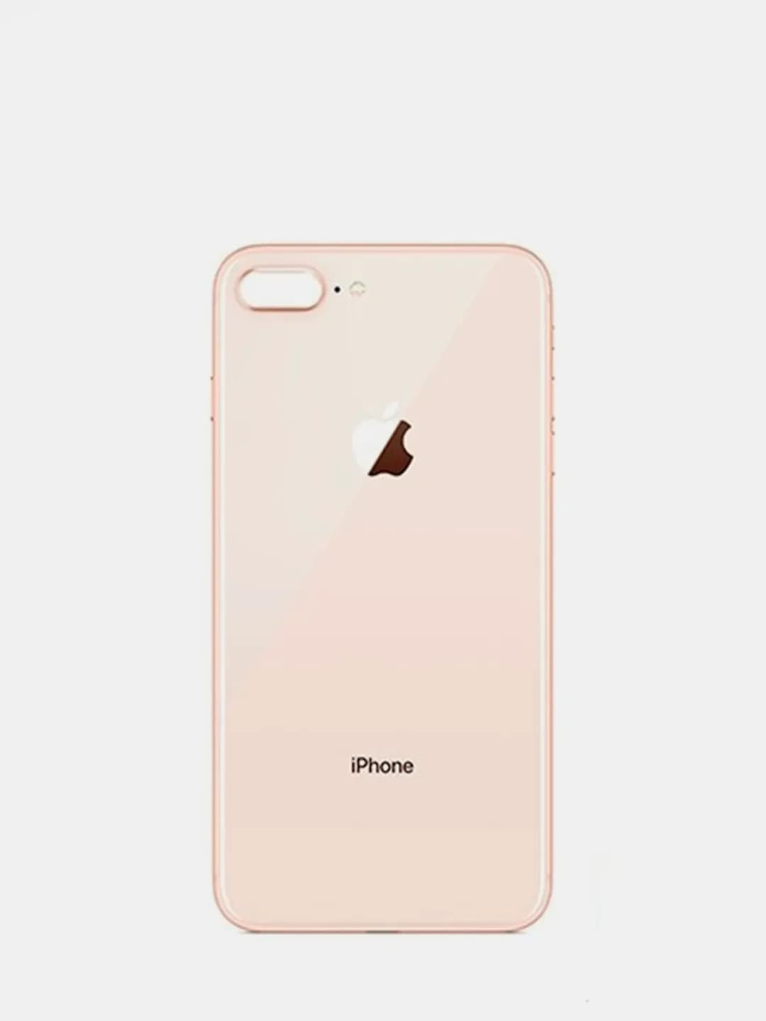 Задняя крышка для iPhone 8 Plus (золото) с широким отверстием, артикул 01342 — запчасть GSM28.RU