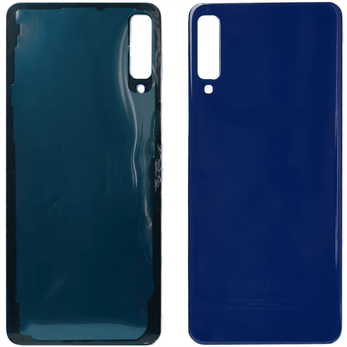Задняя крышка для Samsung A750 Galaxy A7 (2018) (синий), артикул 01386 — запчасть GSM28.RU