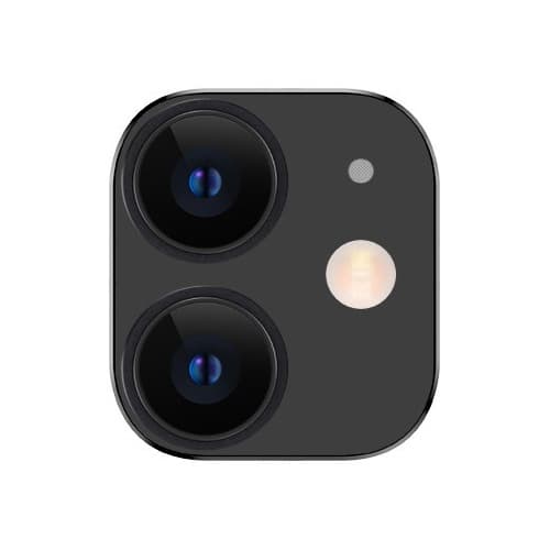 Стекло камеры для iPhone 11 (черный) в сборе, артикул 01464 — запчасть GSM28.RU