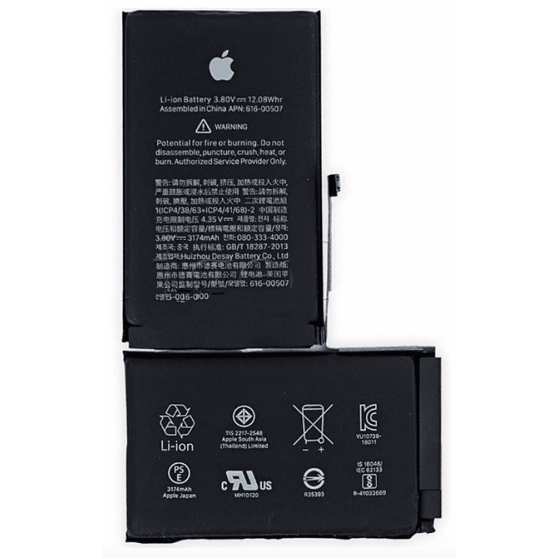 Аккумулятор для iPhone XS, артикул 01474 — запчасть GSM28.RU