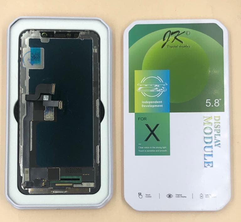 Дисплей для iPhone X + тачскрин черный с рамкой (In-Cell), артикул 01506 — запчасть GSM28.RU