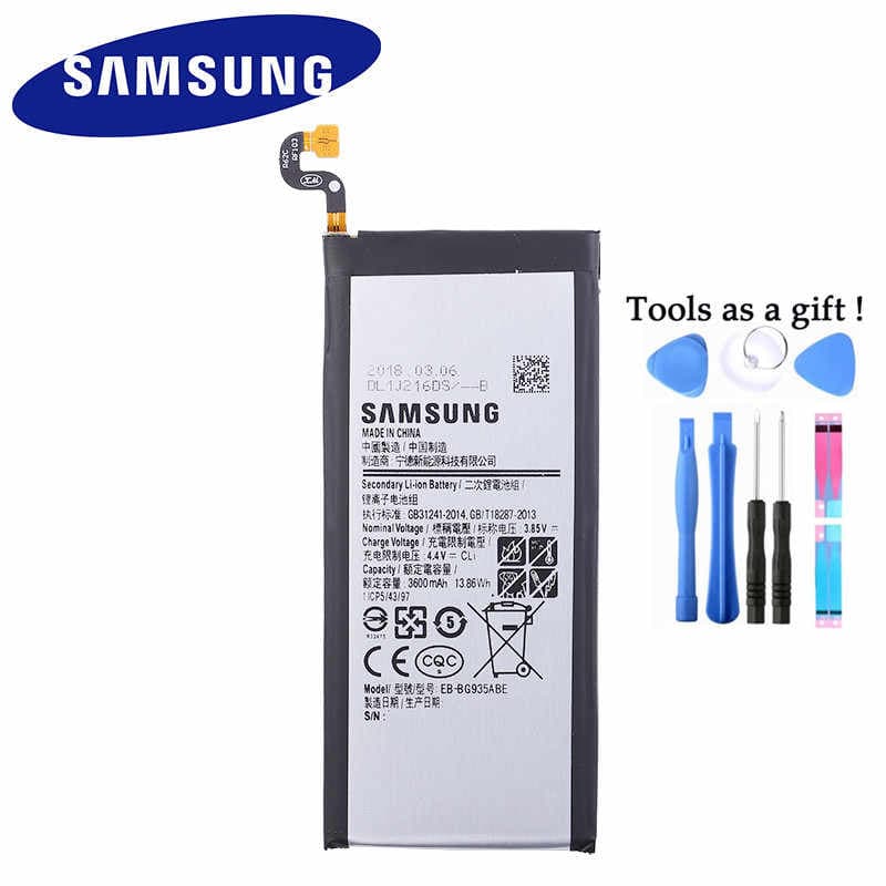 Аккумулятор для Samsung G935F Galaxy S7 Edge (EB-BG935ABA) (VIXION), артикул 01515 — запчасть GSM28.RU