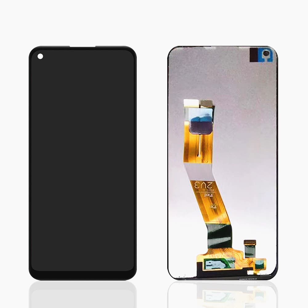 Дисплей для Samsung A115F / M115F Galaxy A11 / M11 + тачскрин (черный) Оригинал, артикул 01542 — запчасть GSM28.RU