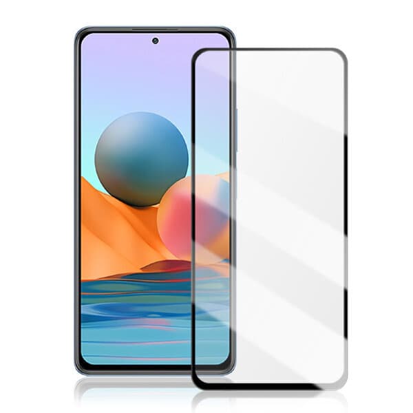 Защитное стекло 5D с полной проклейкой на Xiaomi Mi Note 10 Lite Черное, артикул 01638 — запчасть GSM28.RU