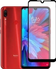Защитное стекло 5D с полной проклейкой на Xiaomi Redmi Note 7 / Note 8 / Note 7 Pro / Note 7S / Mi 9 / Mi 9X / Huawei Honor Nova 5 / Vivo Y17 / Y15 / Y12 Черное, артикул 01677 — запчасть GSM28.RU
