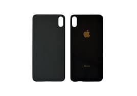 Задняя крышка для iPhone XS (серый) с широким отверстием, артикул 01710 — запчасть GSM28.RU