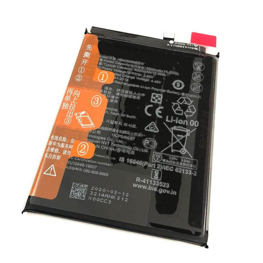 Аккумулятор для Huawei Honor 30i (LRA-LX1) / Y8p (AQM-LX1) / Enjoy 10s (HB426489EEW), артикул 01759 — запчасть GSM28.RU