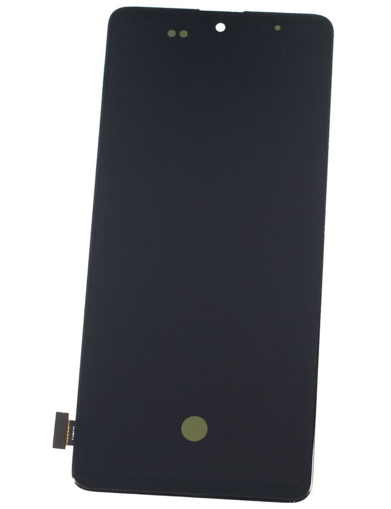 Дисплей для Samsung A515F/A516F Galaxy A51/A51 5G в рамке + тачскрин (черный) (OLED Full size), артикул 01802 — запчасть GSM28.RU