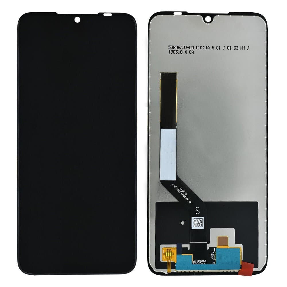 Дисплей для Xiaomi Redmi Note 7 / Note 7 Pro / Note 7S + тачскрин (черный) Оригинал, артикул 01815 — запчасть GSM28.RU