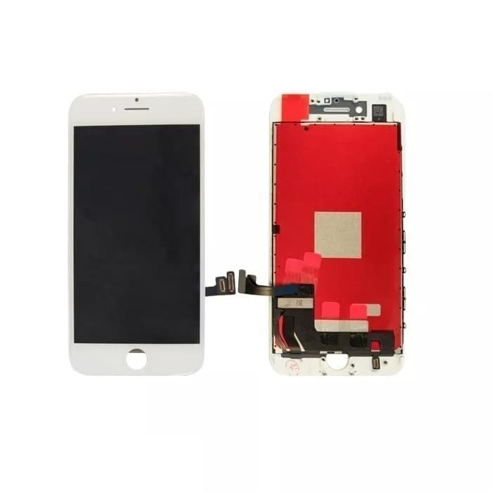 Дисплей для iPhone 7 + тачскрин белый с рамкой Оригинал, артикул 01817 — запчасть GSM28.RU