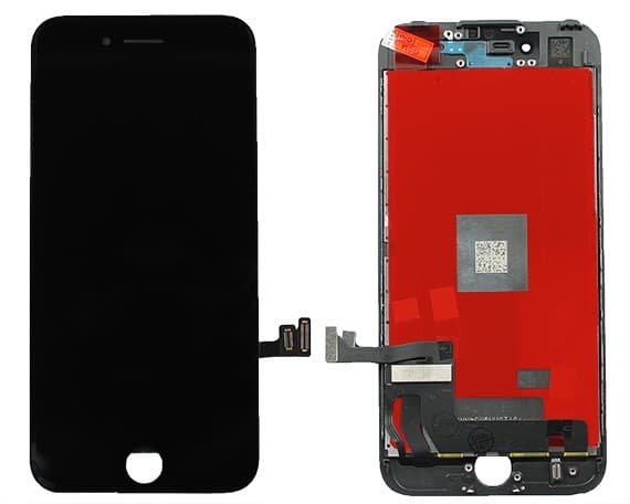 Дисплей для iPhone 8/SE 2020 (черный), артикул 00182 — запчасть GSM28.RU