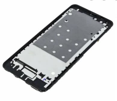 Рамка дисплея для Samsung A125 Galaxy A12 (черный) orig, артикул 01828 — запчасть GSM28.RU