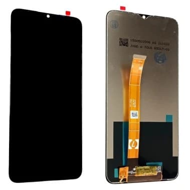 Дисплей для Realme C11 / C12 / C15 / V3 / Q2i / Narzo 20 / Narzo 30A / Oppo A15 / A15s + тачскрин (черный) Оригинал, артикул 01855 — запчасть GSM28.RU