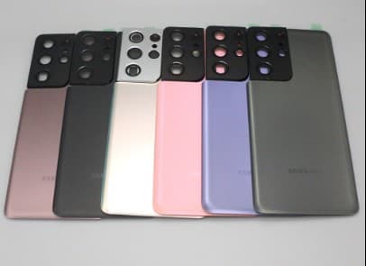 Задняя крышка для Samsung G998F Galaxy S21 Ultra (серый), артикул 01877 — запчасть GSM28.RU