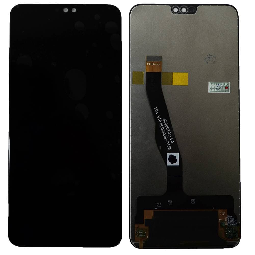 Дисплей для Honor X8 + тачскрин (черный), артикул 01906 — запчасть GSM28.RU