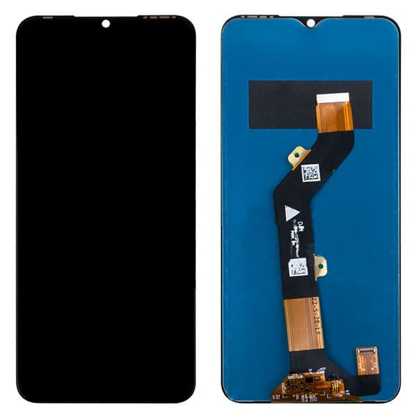 Дисплей для Tecno Spark 8C / Tecno Spark Go 2023 (BF7) + тачскрин (черный) Оригинал, артикул 01908 — запчасть GSM28.RU