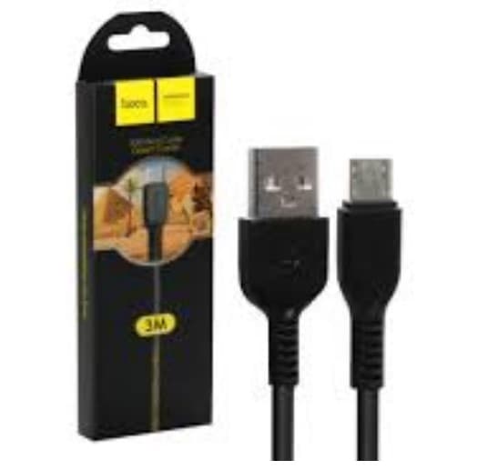 Кабель USB HOCO (X20) Type-C (1м) (черный), артикул 01984 — запчасть GSM28.RU