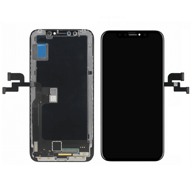 Дисплей для iPhone X (черный) OLED GX, артикул 00020 — запчасть GSM28.RU