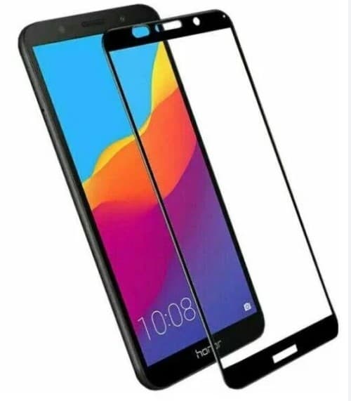 Защитное стекло 5D с полной проклейкой на Huawei Honor 7A / 9S / 7S / Y5 (2018) / Y5P / Y5 lite / Xiaomi Redmi 6 / 6A / 7A Черное, артикул 02000 — запчасть GSM28.RU