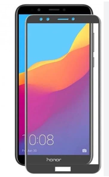 Защитное стекло 5D с полной проклейкой на Huawei Honor 7A / 9S / 7S / Y5 (2018) / Y5P / Y5 lite / Xiaomi Redmi 6 / 6A / 7A Белое, артикул 02003 — запчасть GSM28.RU