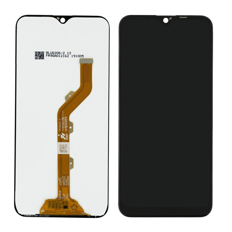 Дисплей для Tecno Camon 11S + тачскрин (черный), артикул 02089 — запчасть GSM28.RU