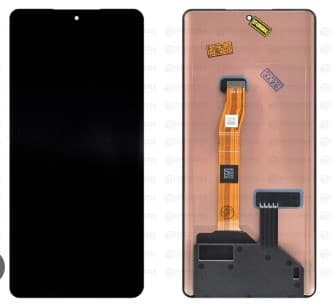 Дисплей для Honor X9a 5G / X40 / Magic 5 Lite в рамке + тачскрин (черный) Оригинал, артикул 02119 — запчасть GSM28.RU