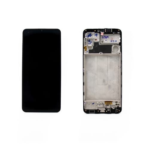 Дисплей для Samsung M325F Galaxy M32 + тачскрин (черный) Оригинал, артикул 02153 — запчасть GSM28.RU