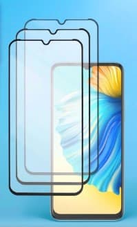 Защитное стекло 5D с полной проклейкой на Tecno Spark 10 / Tecno Spark 8P, артикул 02271 — запчасть GSM28.RU