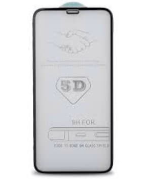 Защитное стекло 5D с полной проклейкой на iphone 13 / 13 Pro / 14 (6.1) черное, артикул 02275 — запчасть GSM28.RU