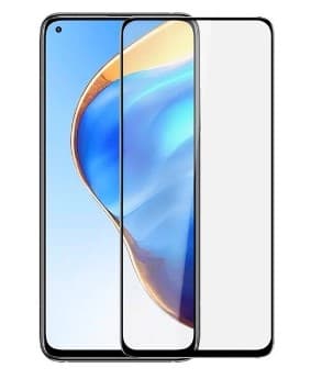 Защитное стекло 5D с полной проклейкой на Xiaomi Mi 10T / Mi 10T Pro / Mi 12T / Mi 12T Pro Черное, артикул 02286 — запчасть GSM28.RU
