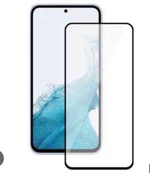 Защитное стекло 5D с полной проклейкой на Samsung A54 / S23 FE, артикул 02309 — запчасть GSM28.RU