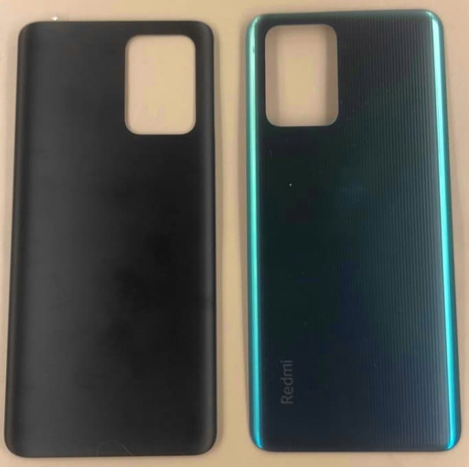 Задняя крышка для Xiaomi Redmi Note 10 Pro 5G (Голубой), артикул 02366 — запчасть GSM28.RU