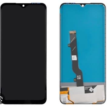 Дисплей для Infinix Note 11 / Infinix Note 12 / Infinix Note 12 Pro / Infinix Note 12 (2023) / Infinix Note 30i (X663B / X663D / X633B / X676B / X676C / X6716) + тачскрин (черный) Оригинал, артикул 02367 — запчасть GSM28.RU