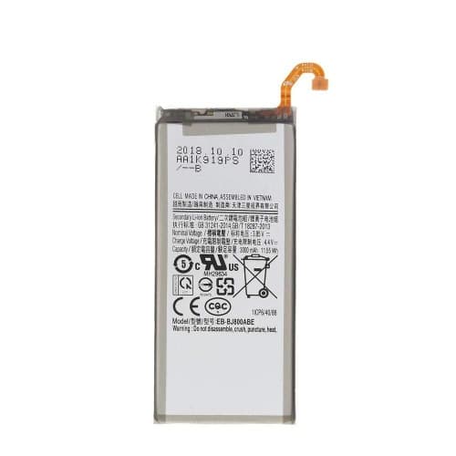 Аккумулятор для Samsung A600F/J810F/J600F Galaxy A6/J8/J6 (2018) (EB-BJ800ABE), артикул 00247 — запчасть GSM28.RU