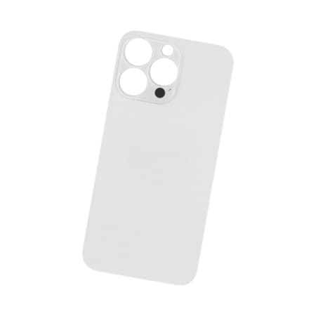 Задняя крышка для iPhone 13 Pro Max (белый) с широким отверстием, артикул 02488 — запчасть GSM28.RU