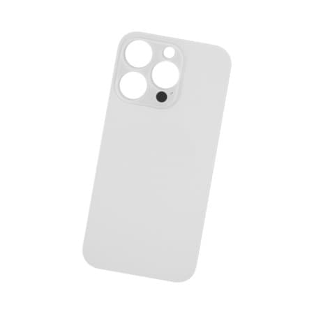 Задняя крышка для iPhone 14 (белый) с широким отверстием, артикул 02490 — запчасть GSM28.RU