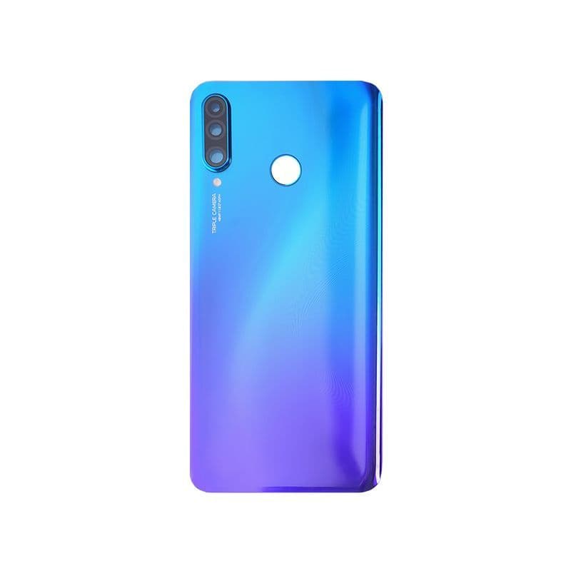Задняя крышка для Huawei Honor 20S (MAR-LX1H) / Honor 20 Lite 4G (MAR-LX1H) / P30 Lite / Nova 4e 4G (MAR-LX1M/MAR-AL00) (48 MP) (белый), артикул 02512 — запчасть GSM28.RU