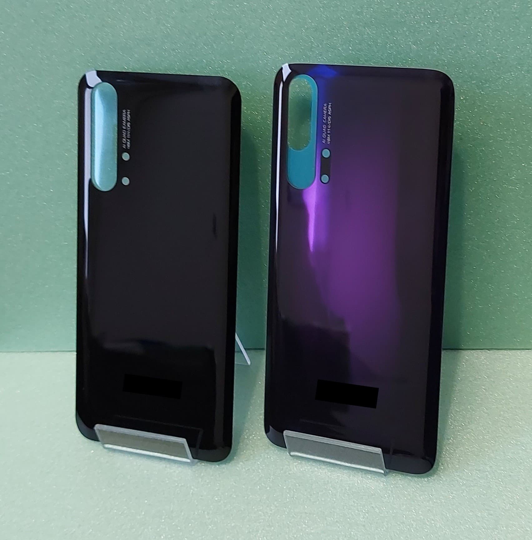 Задняя крышка для Huawei Honor 20 Pro 4G (YAL-L41) (черный), артикул 02515 — запчасть GSM28.RU