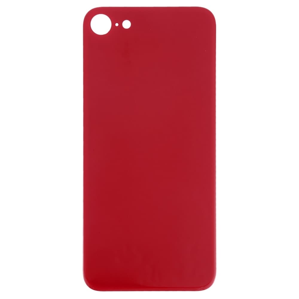 Задняя крышка для iPhone 8 (красный) с широким отверстием, артикул 02564 — запчасть GSM28.RU