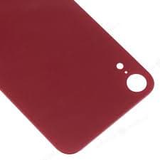 Задняя крышка для iPhone XR (красный) с широким отверстием, артикул 02566 — запчасть GSM28.RU