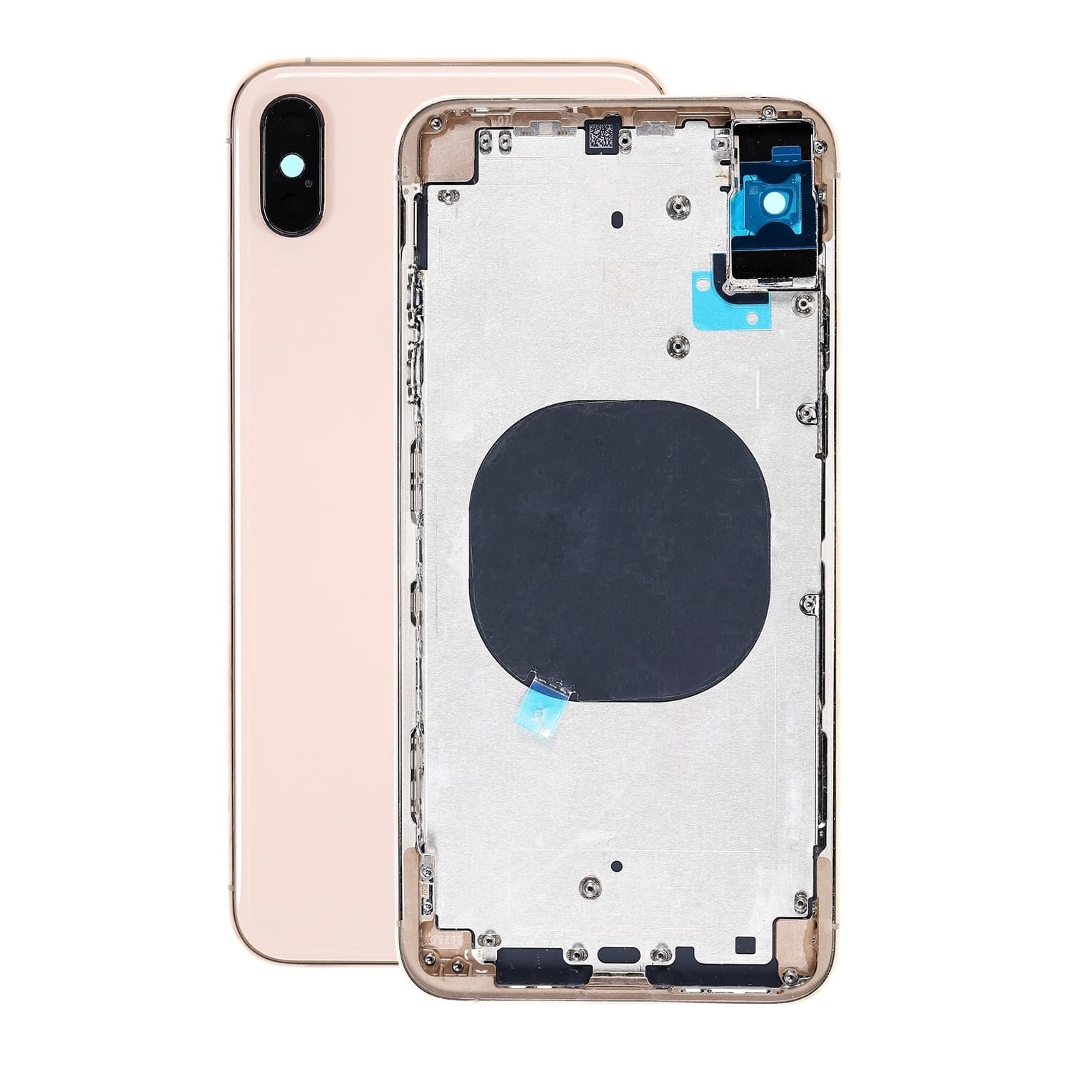 Задняя крышка (корпус) для Iphone XS (золото), артикул 02574 — запчасть GSM28.RU