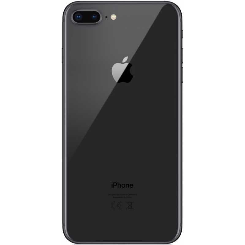 Задняя крышка (корпус) для Iphone 8 Plus (черный), артикул 02576 — запчасть GSM28.RU
