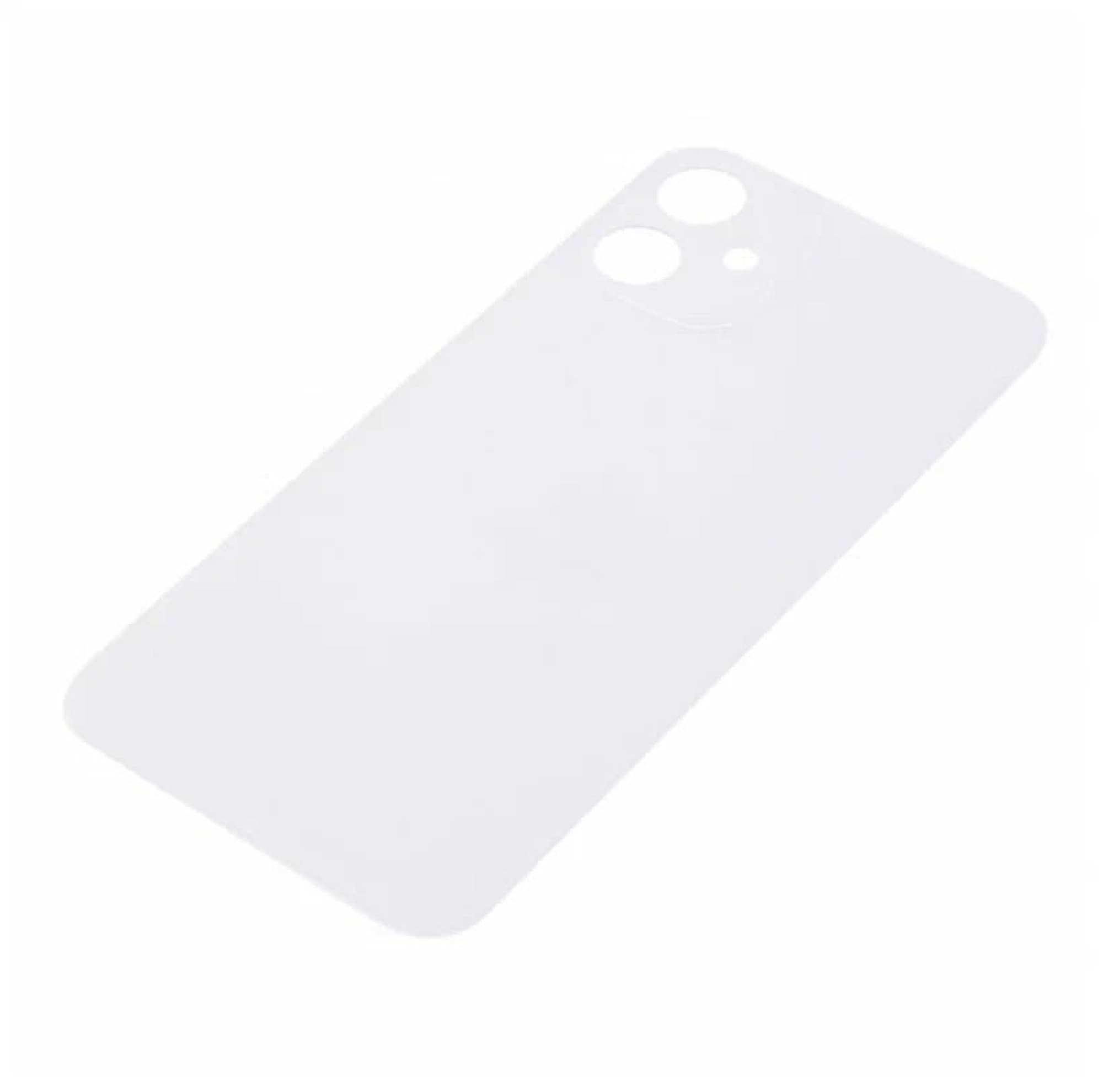 Задняя крышка для iPhone 12 (белый) с широким отверстием, артикул 02614 — запчасть GSM28.RU