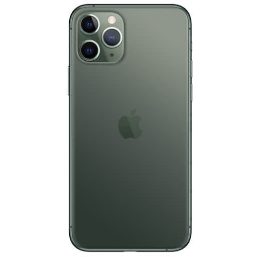 Задняя крышка для iPhone 11 Pro Max (серый) с широким отверстием, артикул 02618 — запчасть GSM28.RU
