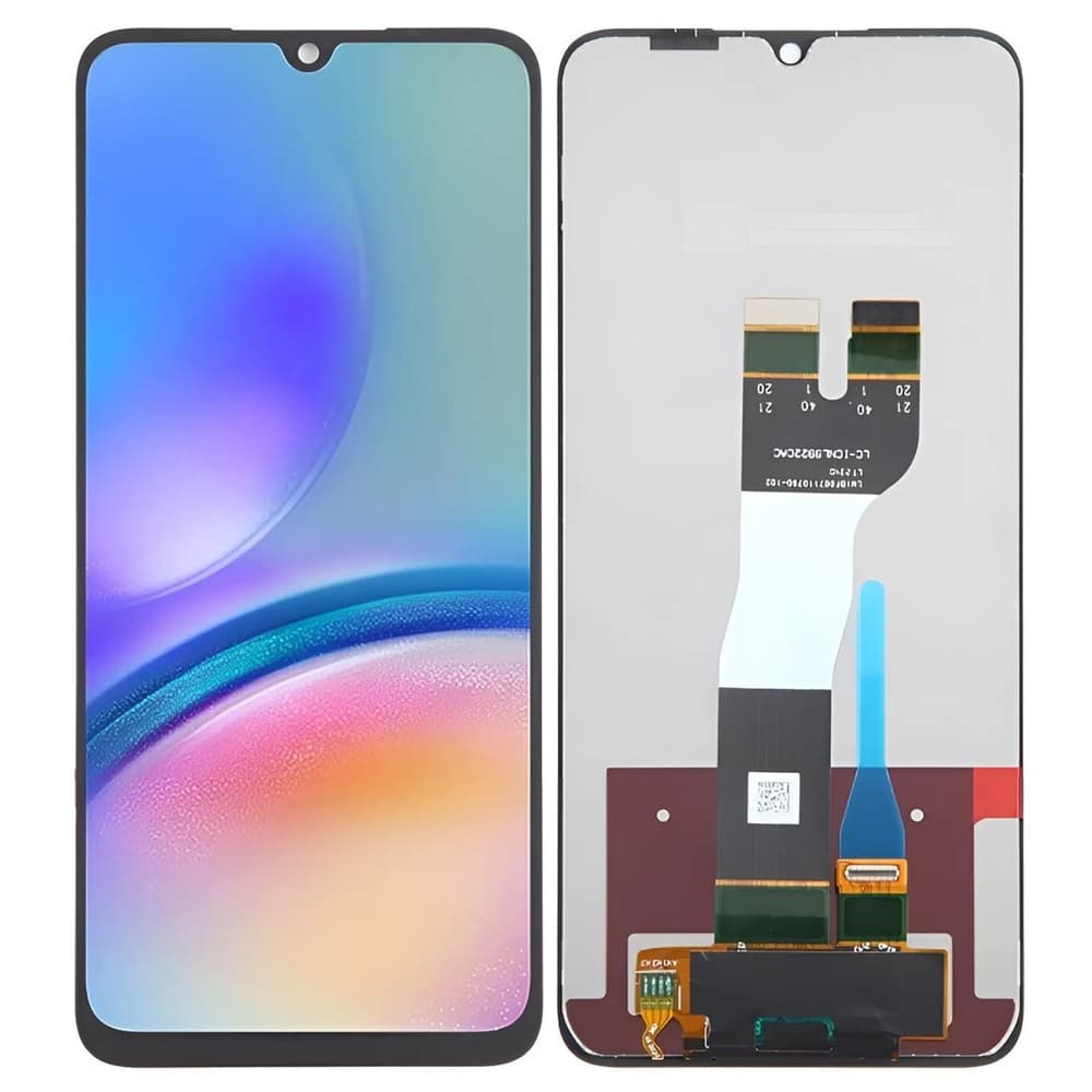 Дисплей для Samsung A057F Galaxy A05s + тачскрин (черный) Оригинал, артикул 02635 — запчасть GSM28.RU