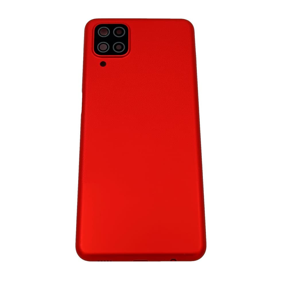 Задняя крышка для Samsung A125 Galaxy A12 / A127 Galaxy A12 Nacho (Красный), артикул 02669 — запчасть GSM28.RU