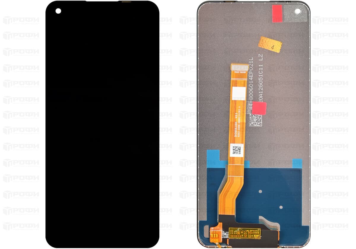 Дисплей для Realme 9 Pro / Realme 9 5G / Realme 9 Pro 5G / Realme V25 / Realme Q5 / Realmi Q3s / Realmi Q3 / Oppo K9s (RMX3472) + тачскрин (черный) Оригинал, артикул 02683 — запчасть GSM28.RU
