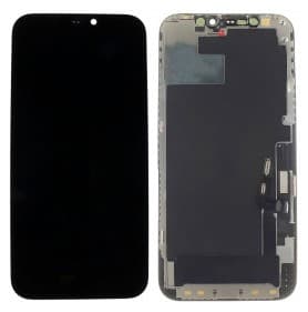 Дисплей для iPhone 12 / 12 Pro + тачскрин черный с рамкой Оригинал, артикул 02853 — запчасть GSM28.RU